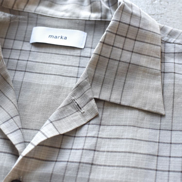 OPEN COLLAR S/S SHIRT オープンカラーショートスリーブシャツ
