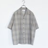 OPEN COLLAR S/S SHIRT オープンカラーショートスリーブシャツ