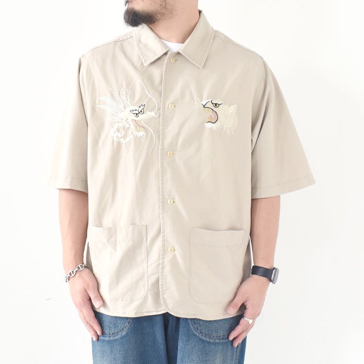 レーヨンフィブリルツイルS/Sシャツ