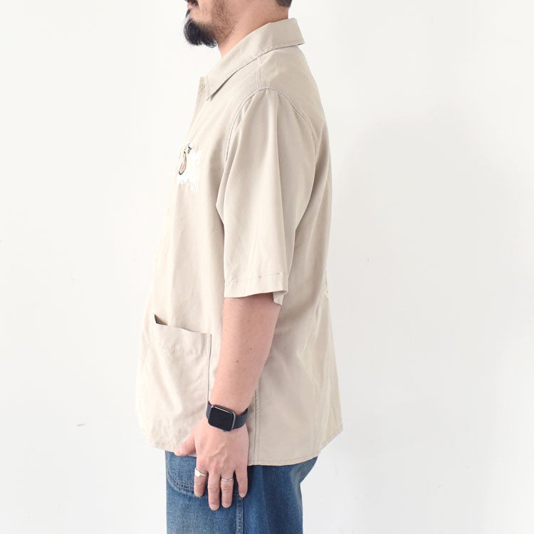 レーヨンフィブリルツイルS/Sシャツ