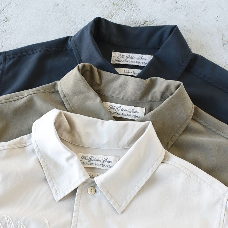 レーヨンフィブリルツイルS/Sシャツ