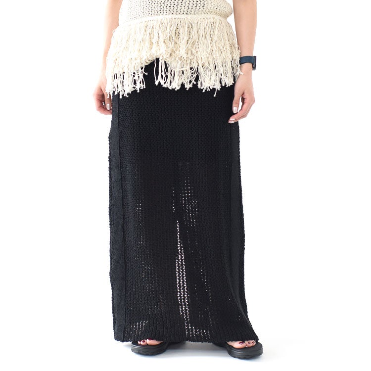 Crochet Knit Skirt　クロシェニットスカート