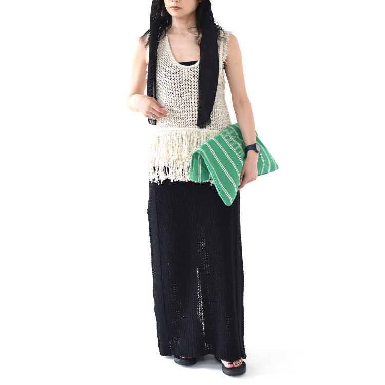 Crochet Knit Skirt　クロシェニットスカート