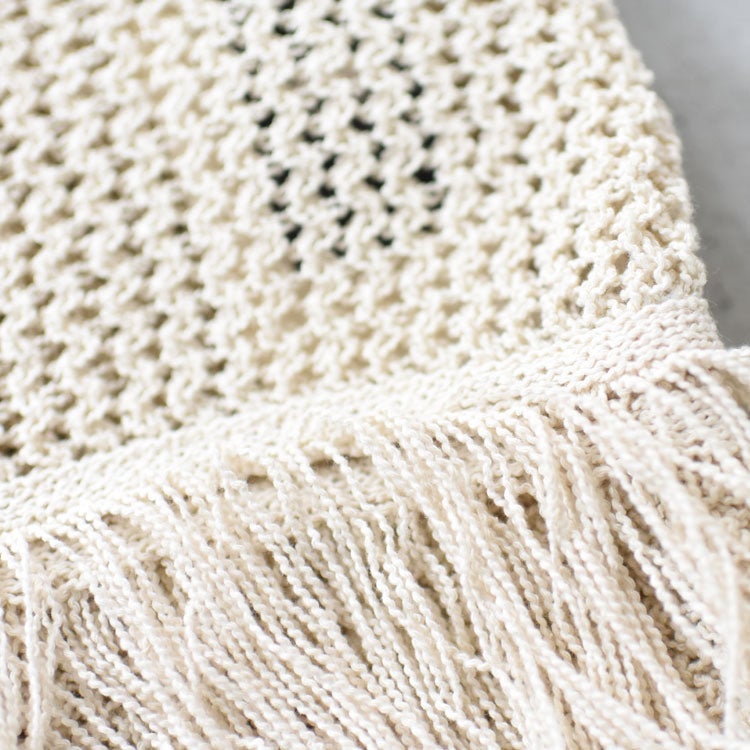 SALE 30％OFF】Fringe Knit Tanktop フリンジニットタンクトップ