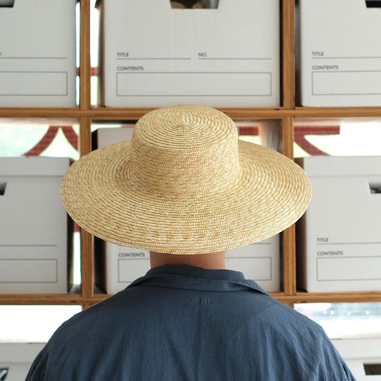 STRAW SHADE HAT ストローシェードハット