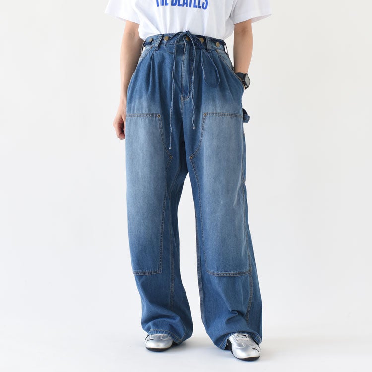 double knee denim ダブルニーデニム