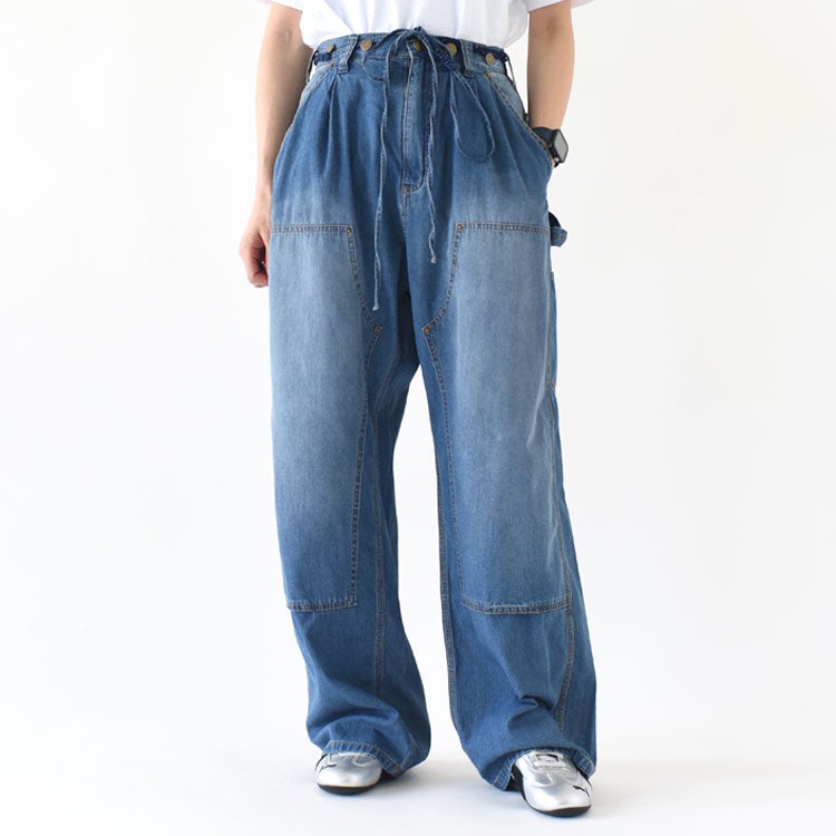 double knee denim ダブルニーデニム