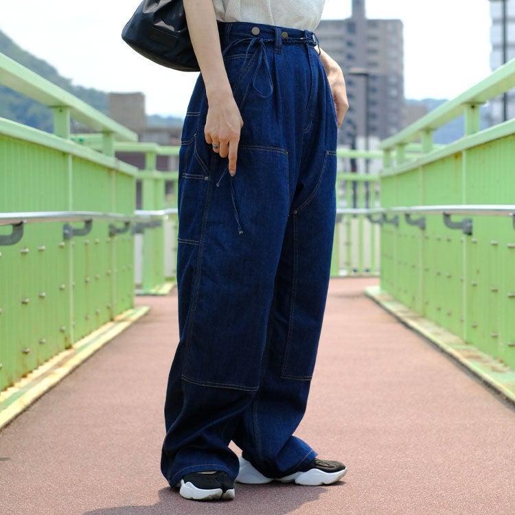 double knee denim ダブルニーデニム