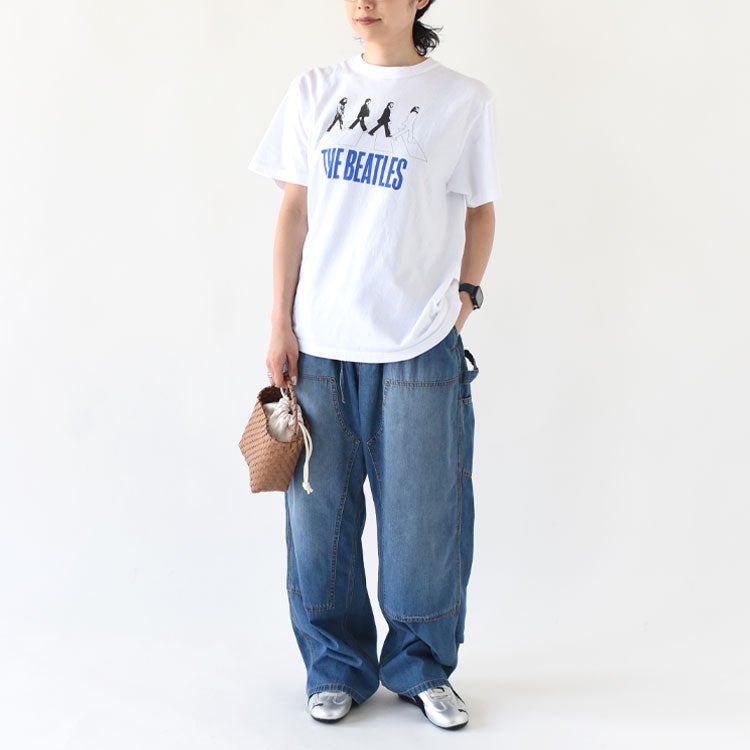 double knee denim ダブルニーデニム