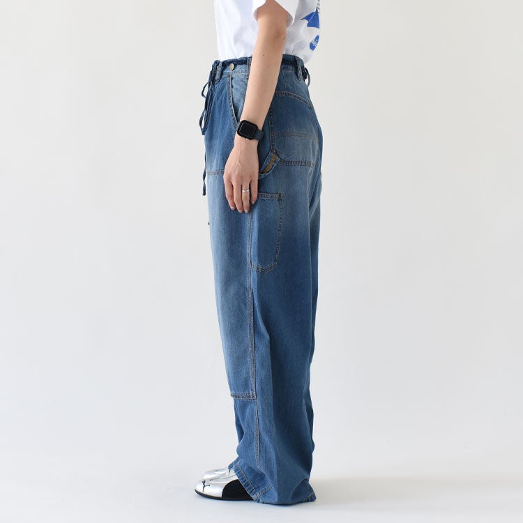 double knee denim ダブルニーデニム