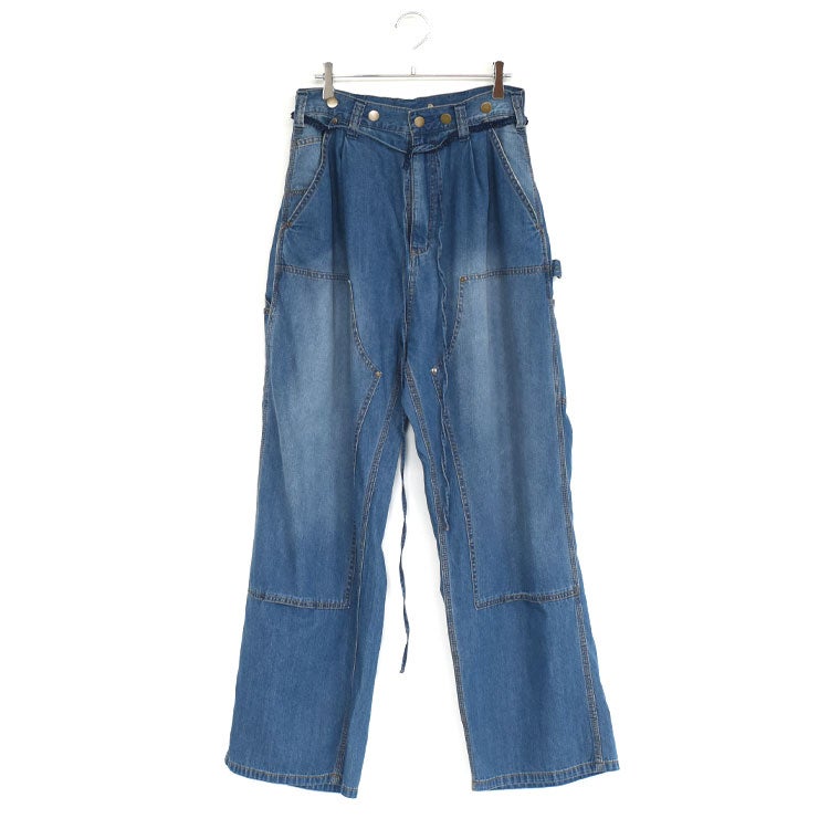 美品Études double knee denimダブルニーデニム M相当 double knee denim ダブルニーデニム/CC-4547/Crinkle Crinkle Crinkle