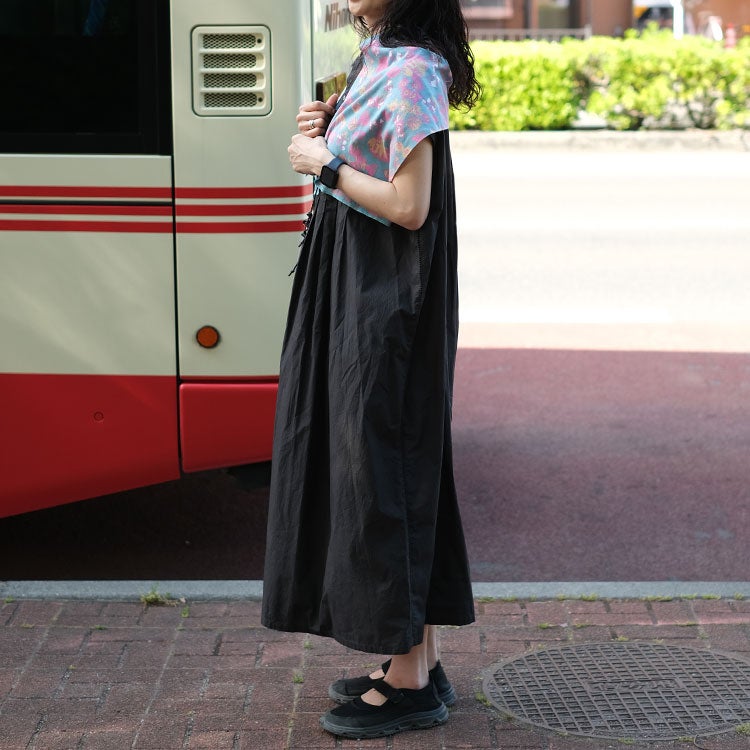 Agra ピンタックシャツドレス