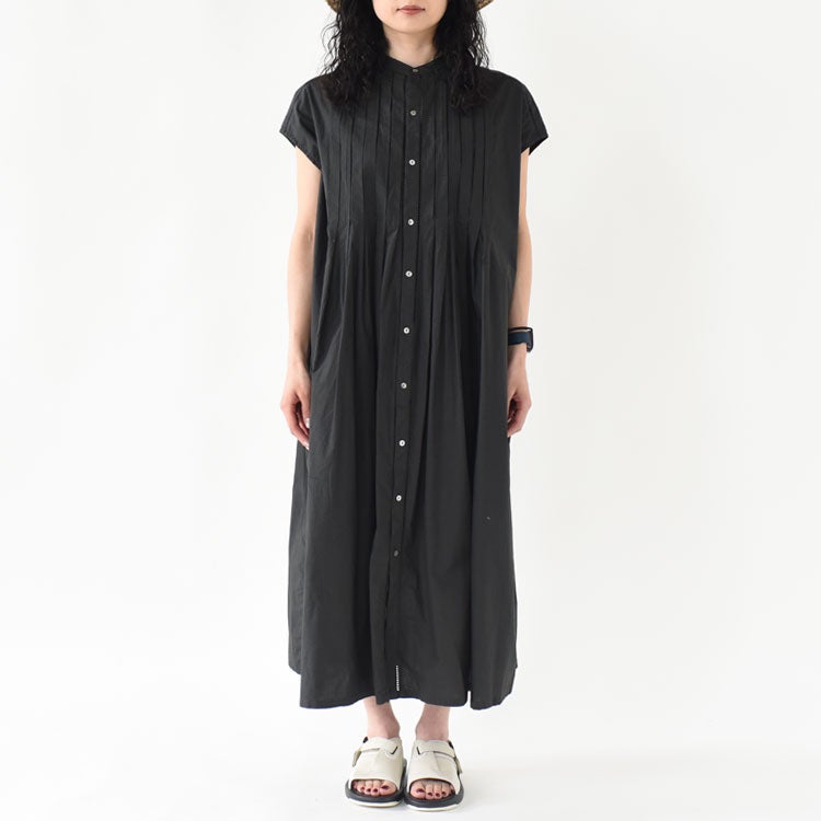 Agra ピンタックシャツドレス