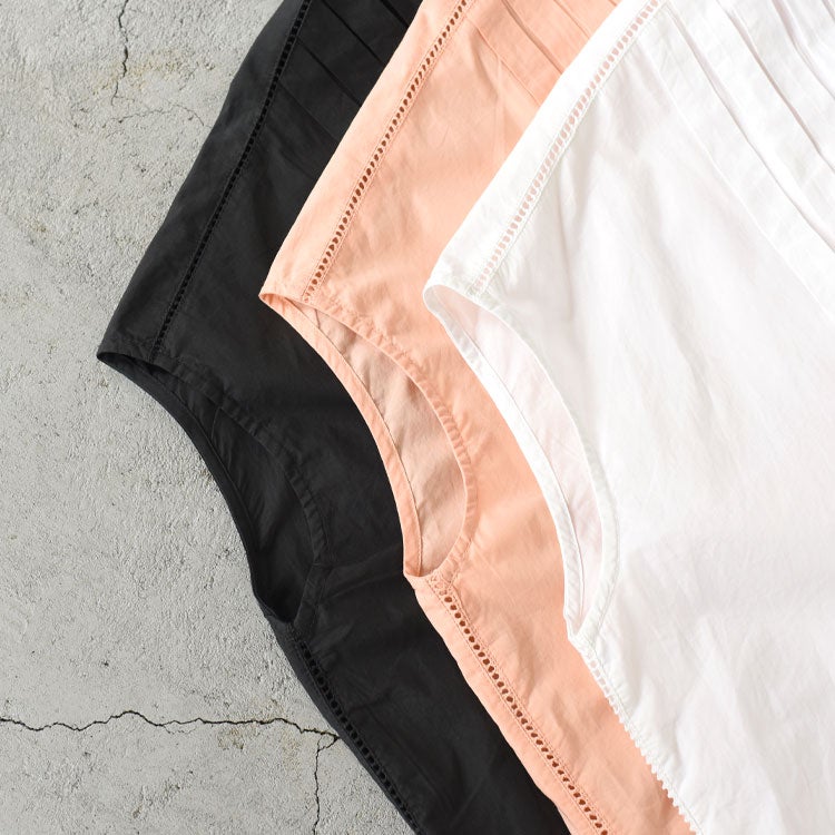 Agra ピンタックシャツドレス