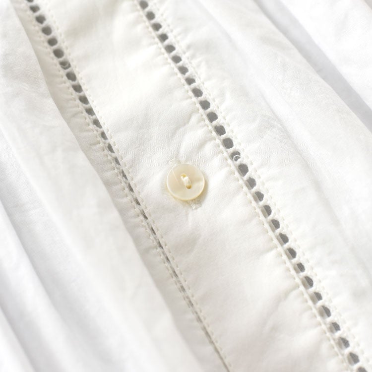 Agra ピンタックシャツドレス