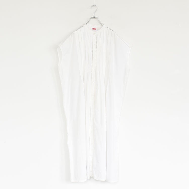 Agra ピンタックシャツドレス