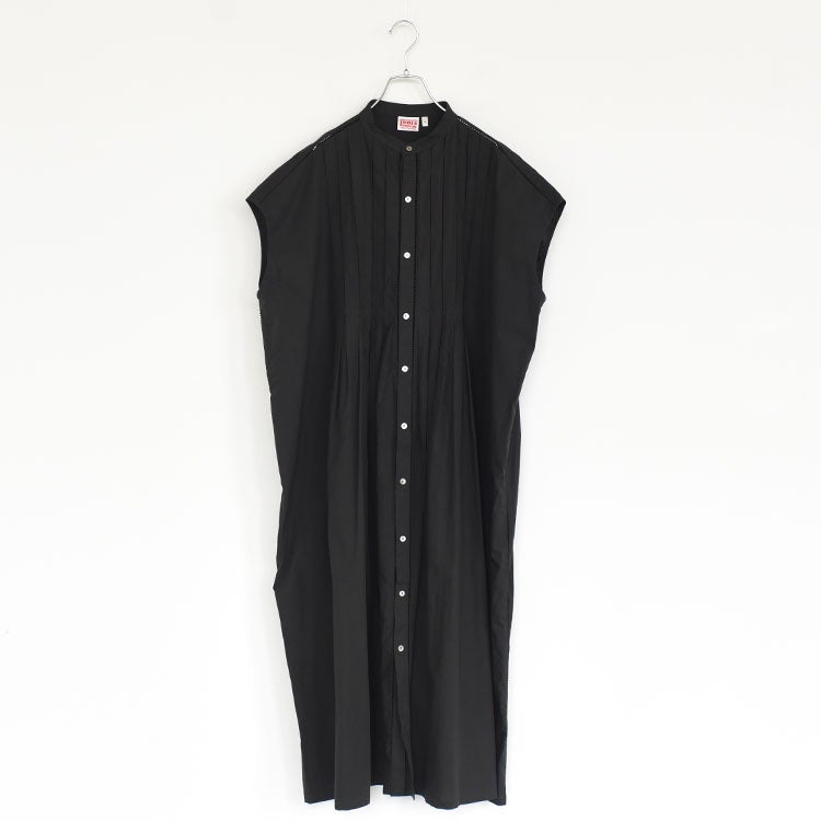 Agra ピンタックシャツドレス