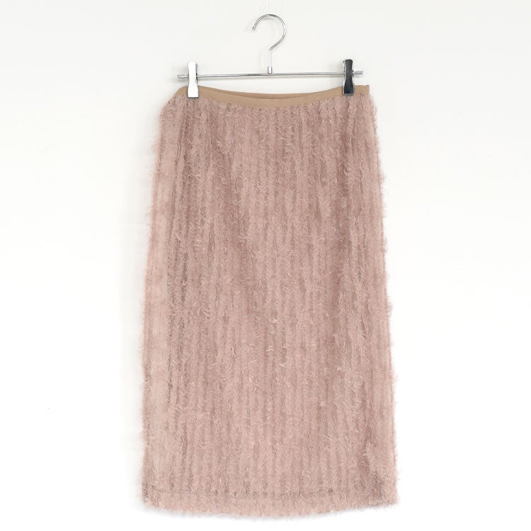 FEATHER TULLE WRAP SKIRT フェザーチュールラップスカート