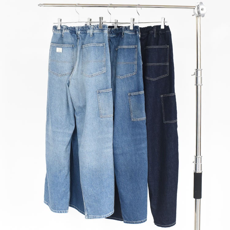 SILKNIZED DENIM EASY WORK PANTS シルクナイズドデニム イージーワークパンツ