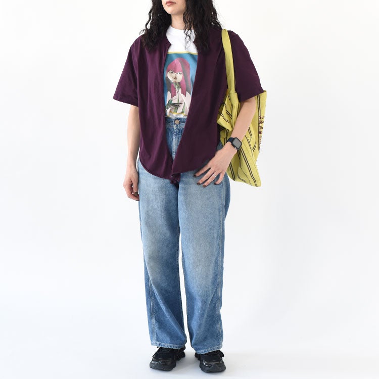 SILKNIZED DENIM EASY WORK PANTS シルクナイズドデニム イージー