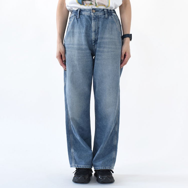 SILKNIZED DENIM EASY WORK PANTS シルクナイズドデニム イージー