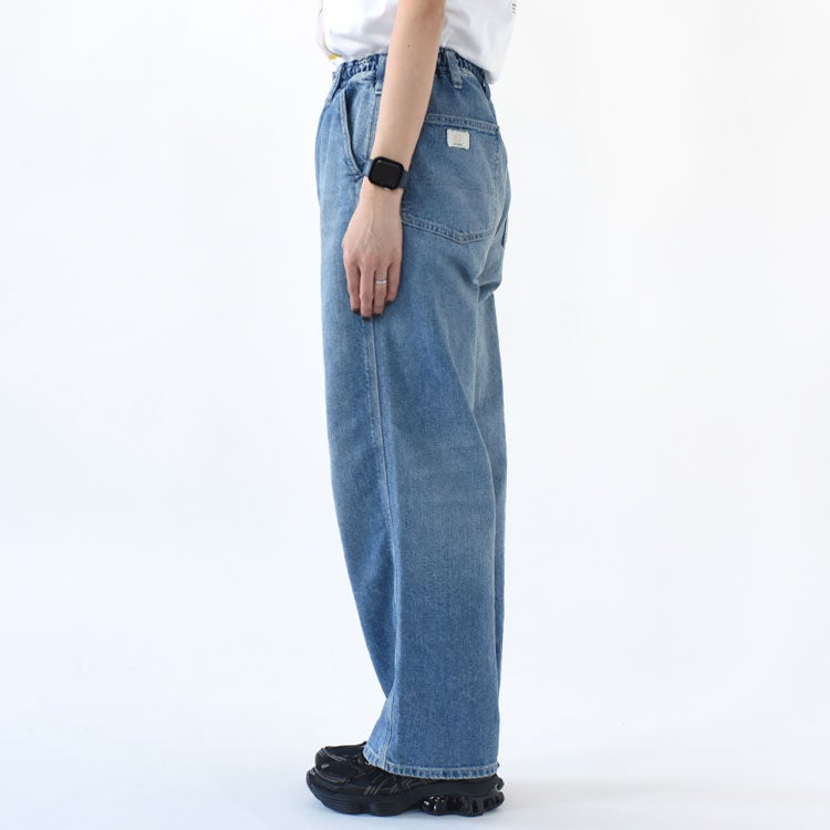 SILKNIZED DENIM EASY WORK PANTS シルクナイズドデニム イージー