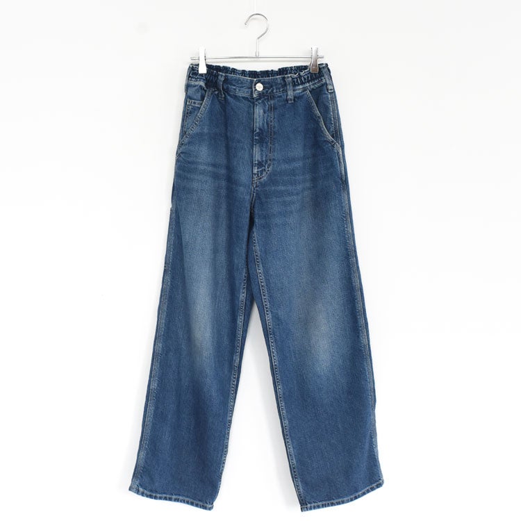 SILKNIZED DENIM EASY WORK PANTS シルクナイズドデニム イージー