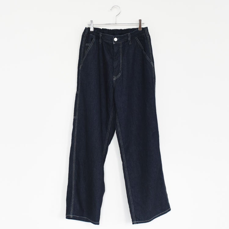 SILKNIZED DENIM EASY WORK PANTS シルクナイズドデニム イージーワークパンツ