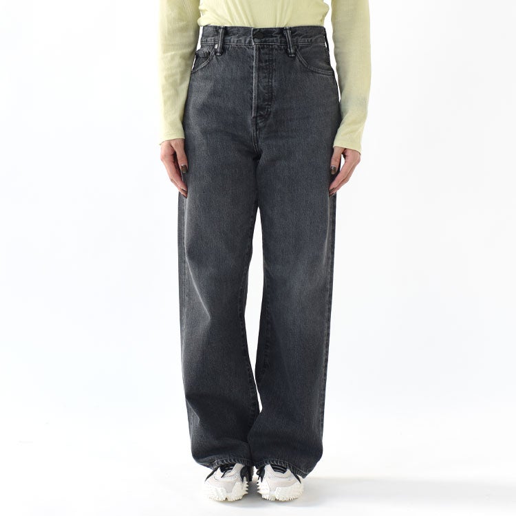 HAYES BOOTCUT BK ヘイズブーツカットブラック デニムパンツ/AUT-132B