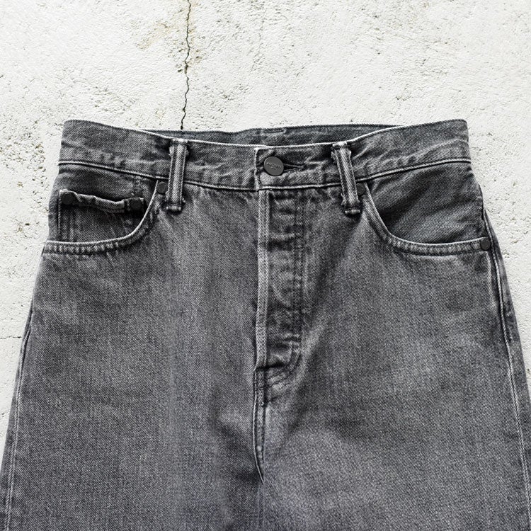 HAYES BOOTCUT BK ヘイズブーツカットブラック デニムパンツ/AUT-132B
