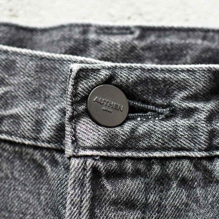 HAYES BOOTCUT BK ヘイズブーツカットブラック デニムパンツ/AUT-132B