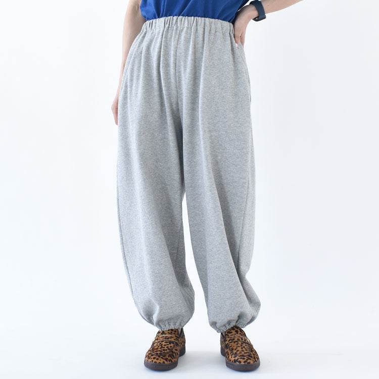 fleece drawstring hem PT フリースドローストリングヘムパンツ