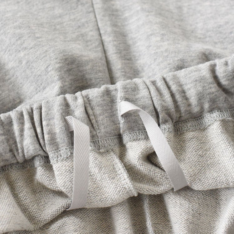 fleece drawstring hem PT フリースドローストリングヘムパンツ