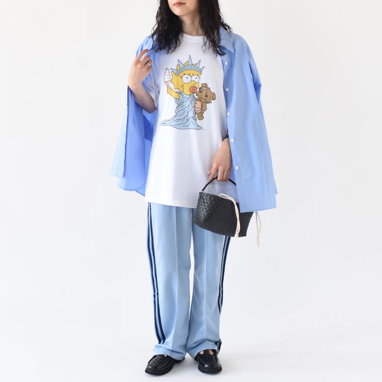 back cocoon regular shirt バックコクーンレギュラーシャツ