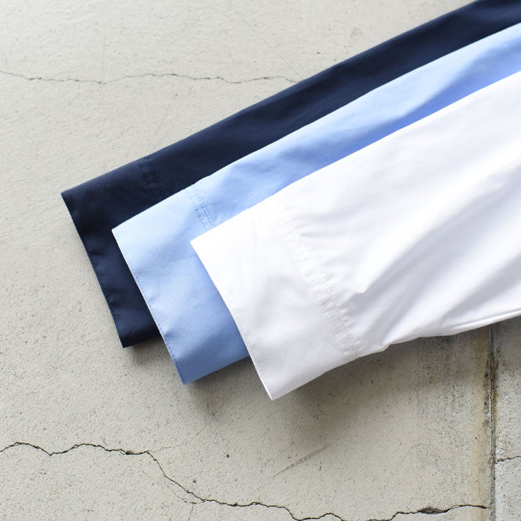 back cocoon regular shirt バックコクーンレギュラーシャツ