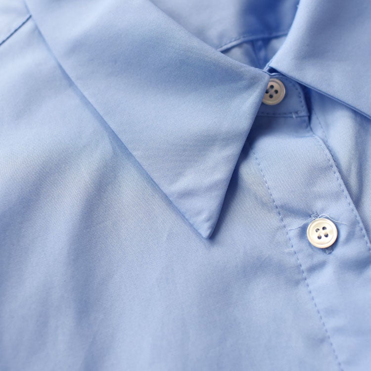 back cocoon regular shirt バックコクーンレギュラーシャツ