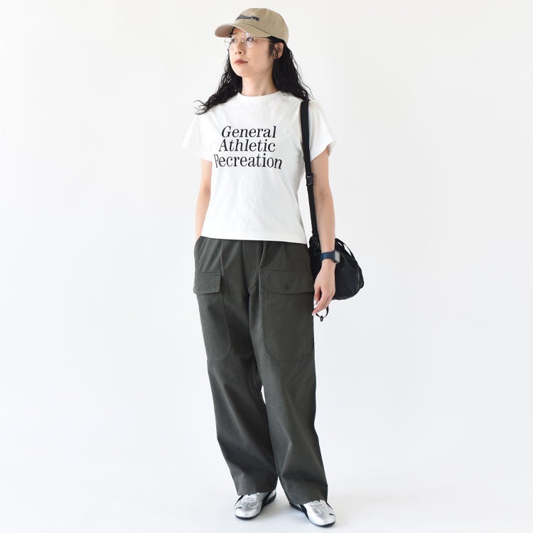 GAR TYPOGRAPHIC WHITE S/S TEE GARタイポグラフィックホワイトショートスリーブティー