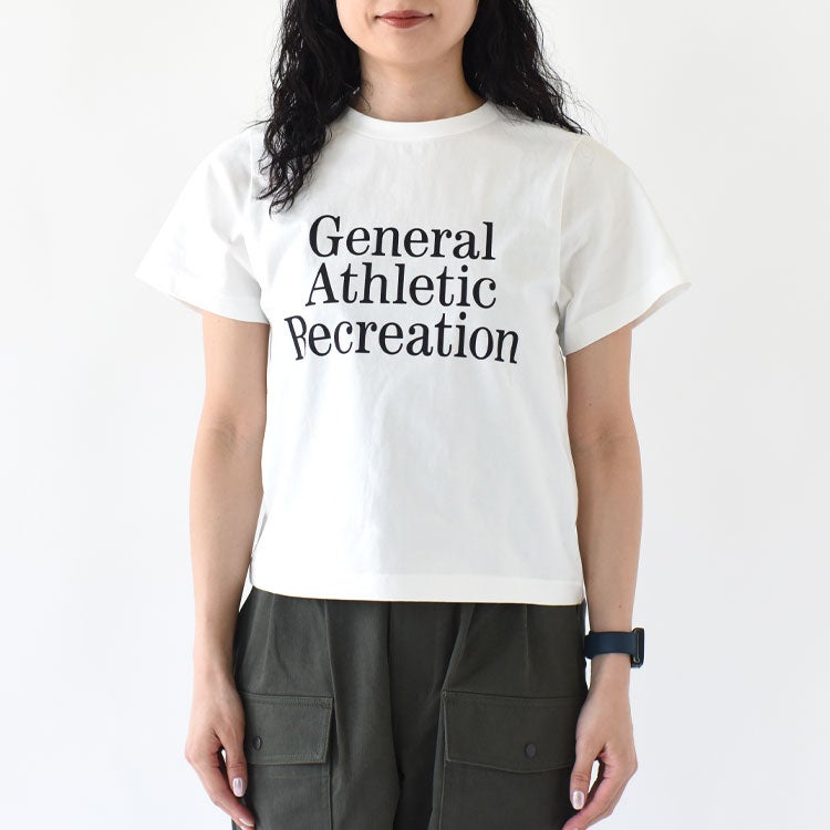 GAR TYPOGRAPHIC WHITE S/S TEE GARタイポグラフィックホワイトショートスリーブティー