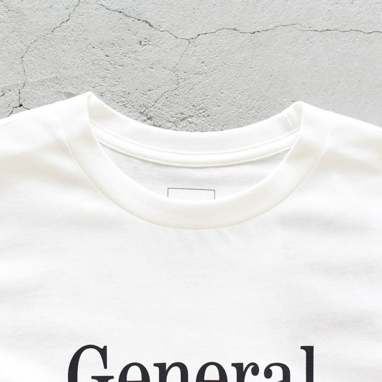 GAR TYPOGRAPHIC WHITE S/S TEE GARタイポグラフィックホワイトショートスリーブティー