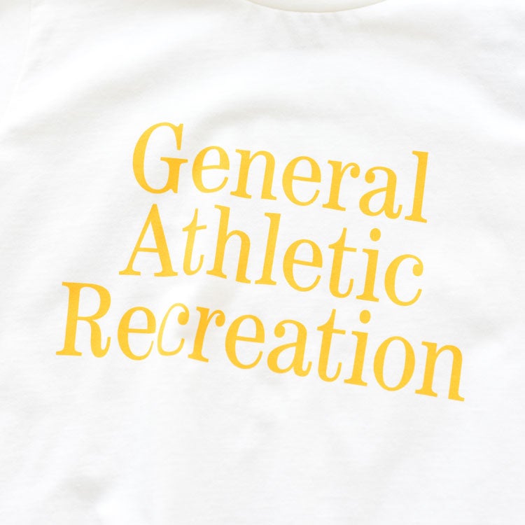 GAR TYPOGRAPHIC WHITE S/S TEE GARタイポグラフィックホワイトショートスリーブティー