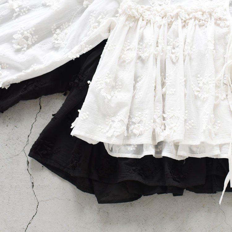 3D embroidery gather bolero 3Dエンブロイダリーギャザーボレロ