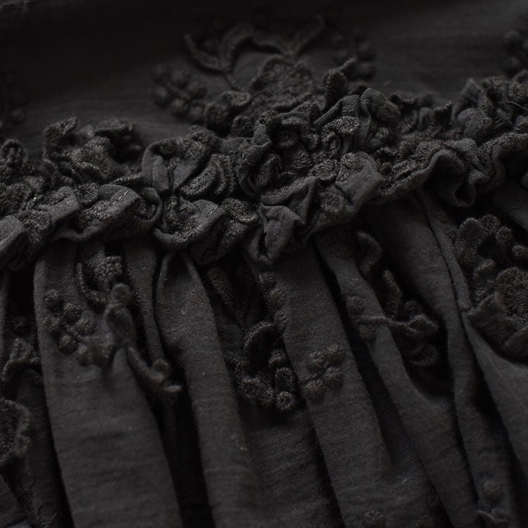 3D embroidery gather bolero 3Dエンブロイダリーギャザーボレロ/CC