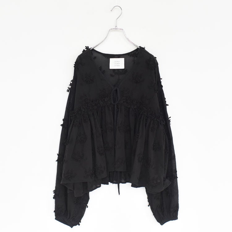 3D embroidery gather bolero 3Dエンブロイダリーギャザーボレロ