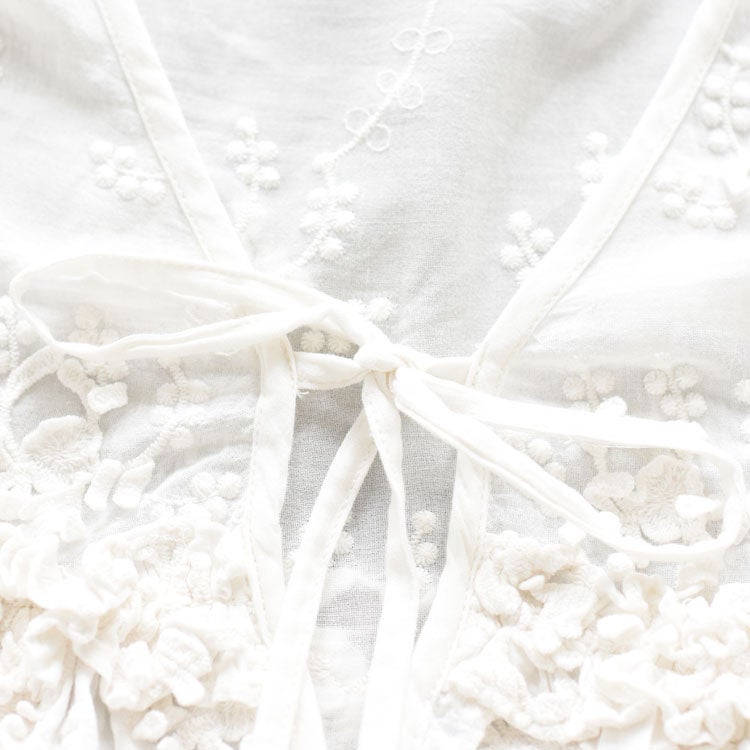 3D embroidery gather bolero 3Dエンブロイダリーギャザーボレロ/CC