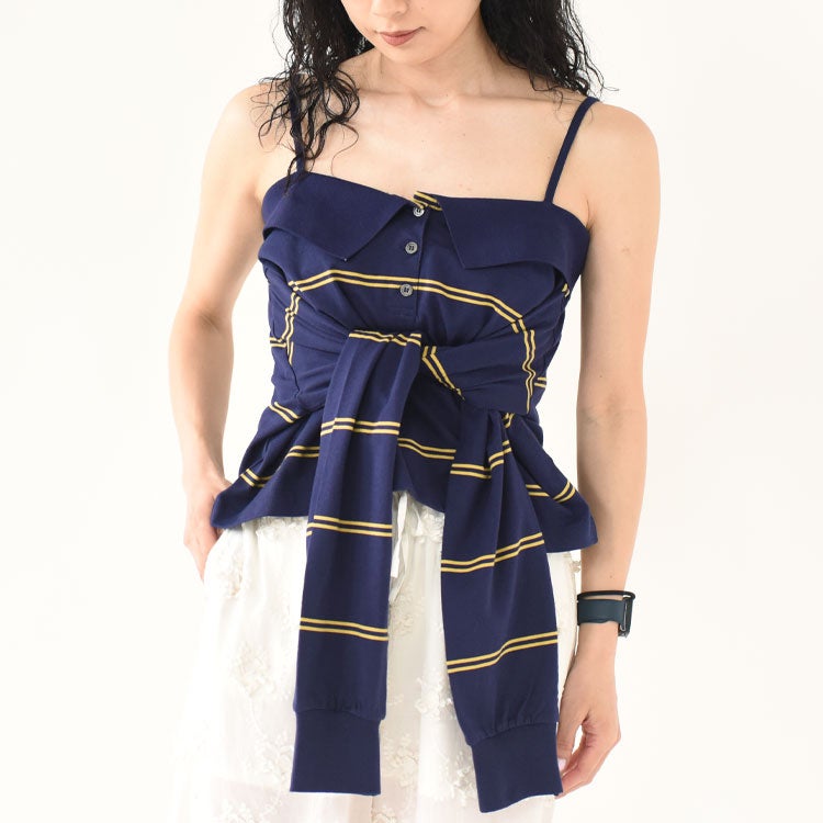 multiway polo cami マルチウェイポロキャミ/CC-4543/Crinkle Crinkle