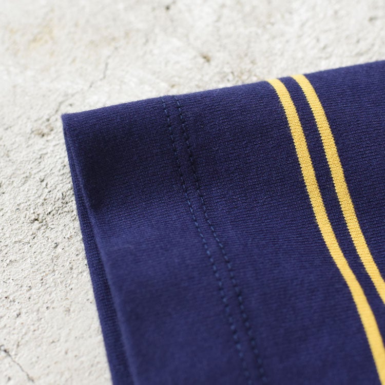 row neck border polo ローネックボーダーポロ