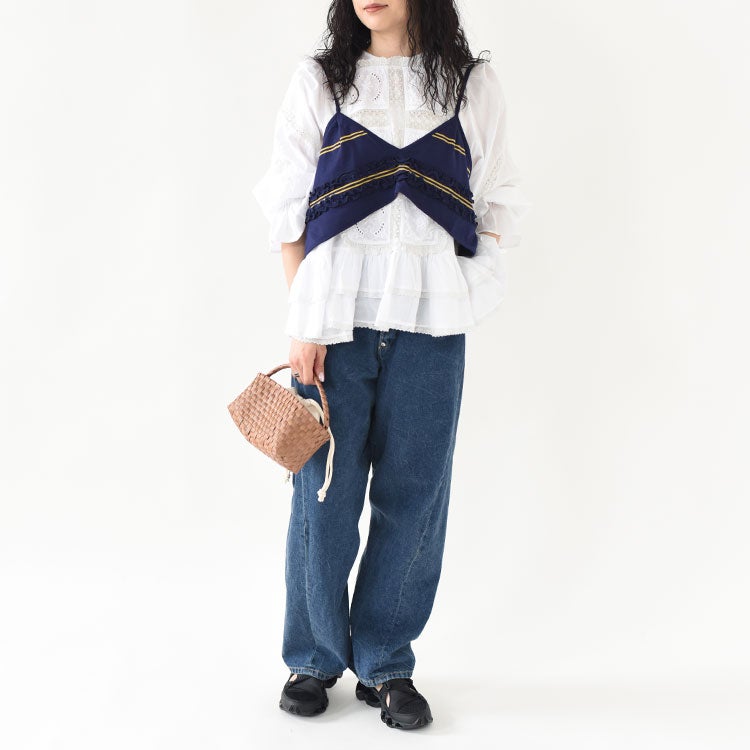 【griguri】border monster big bra ボーダーモンスタービッグブラ