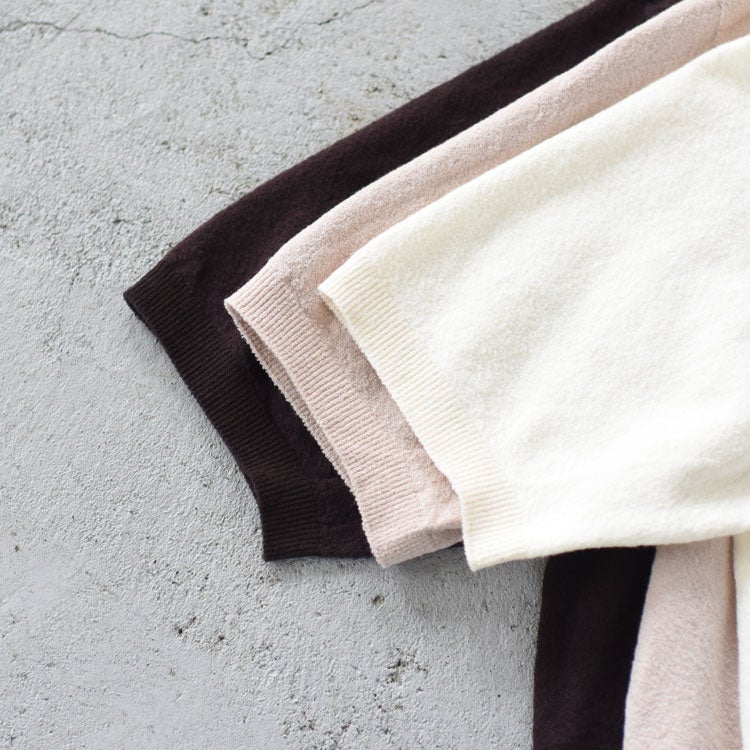 STRETCH ORGANIC COTTON BOTTLE-NECK P/O ストレッチ オーガニックコットン ボトルネックプルオーバー