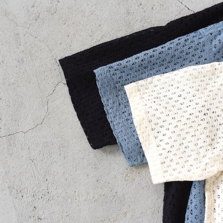 Cambay フラワーレース ショートスリーブシャツ