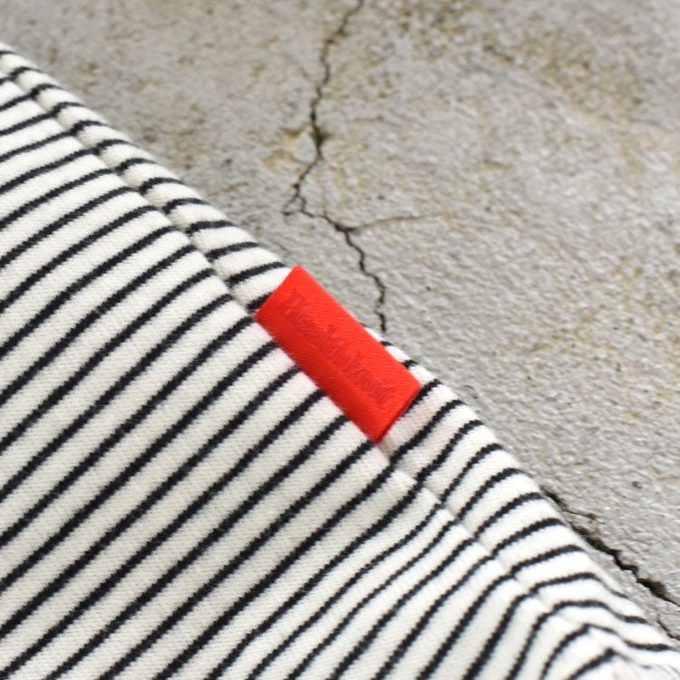 ナローボーダー　クルーネック半袖Tシャツ